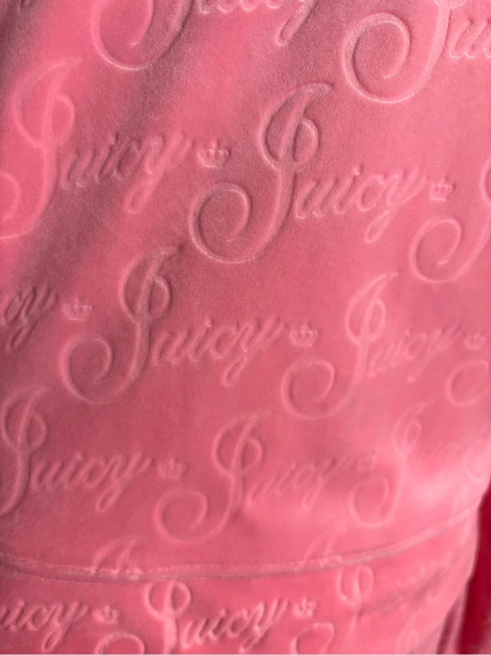 Juicy Couture Pink Velour Tracksuit Set Y2K Barbiecore Large - Picture 4 of 7